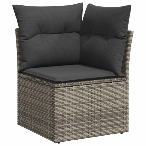 Zestaw Sof na Ogród z poduszką 12 pcs Szary