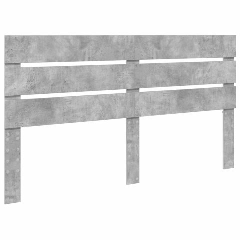 Ramka łóżka Betonowy szary 180 x 200 cm Materiał drewnopochodny