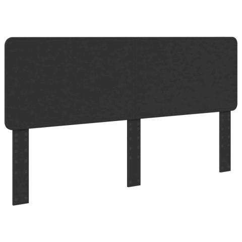 Ramka łóżka z szufladą Czarny 200 x 200 cm Drewno inżynieryjne