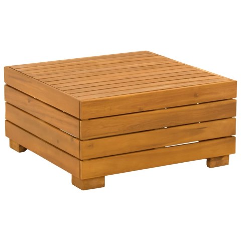 Zestaw sof na zewnątrz 8 Sztuka brązowy Lite Drewno Akacji
