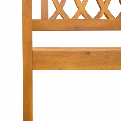 Krzesła ogrodowe 8 pcs naturalny Lite Drewno Akacji