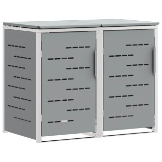 Przechowywanie kosza na odpady Szary 138 x 77,5 x 112,5 cm