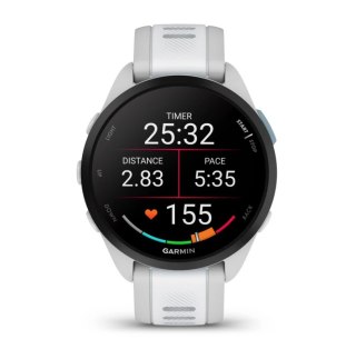 Zegarek Garmin Forerunner 165, 43mm AMOLED Whitestone