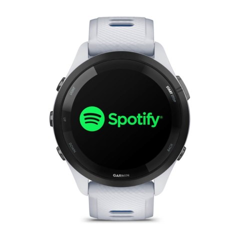 Zegarek Garmin Forerunner 265, 46mm AMOLED Mleczny Kwarc