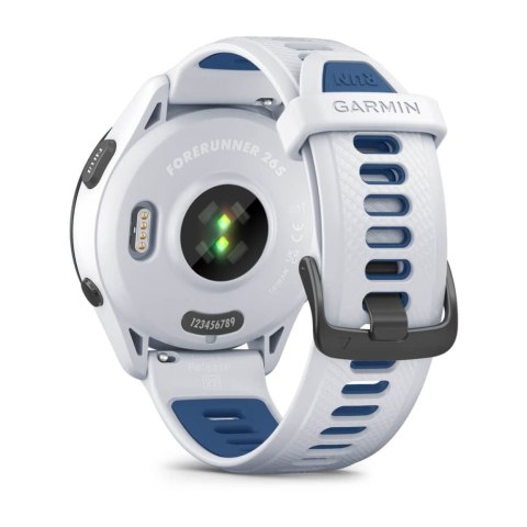 Zegarek Garmin Forerunner 265, 46mm AMOLED Mleczny Kwarc