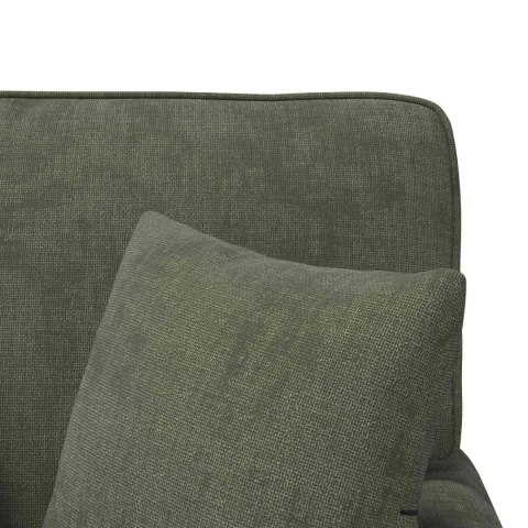 Chaise Lounge z Fartuszkiem zielony 157 x 91 x 91 cm ARES