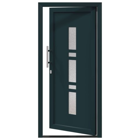 Drzwi Frontowe antracytowy 108 x 208 cm PVC