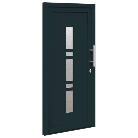 Drzwi Frontowe antracytowy 108 x 208 cm PVC