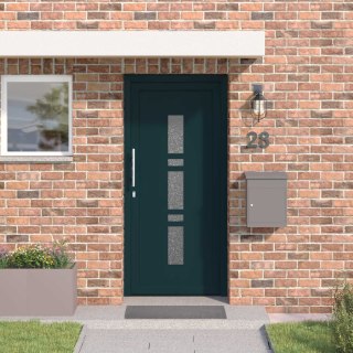 Drzwi Frontowe antracytowy 88 x 200 cm PVC