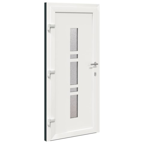 Drzwi Frontowe antracytowy 98 x 208 cm PVC