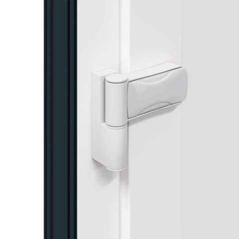 Drzwi Frontowe antracytowy 98 x 208 cm PVC