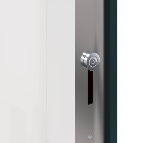 Drzwi Frontowe antracytowy 98 x 208 cm PVC