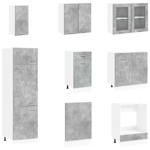 Jednostka kuchenna Lyon 8 pcs Betonowy szary