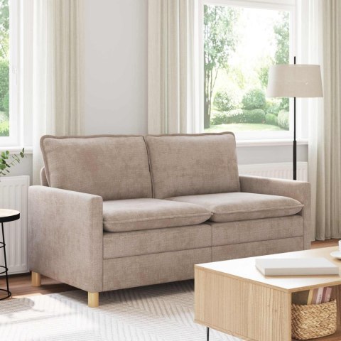 Sofa Beżowy 156 x 81 x 87,5 cm Poliester