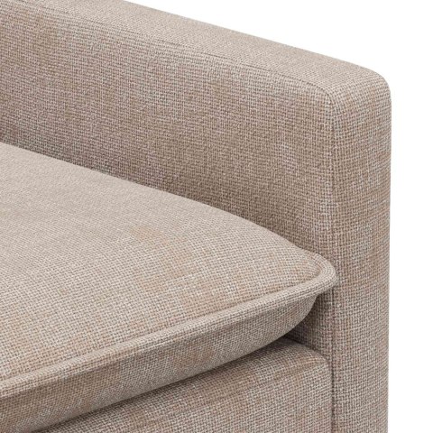 Sofa Beżowy 156 x 81 x 87,5 cm Poliester