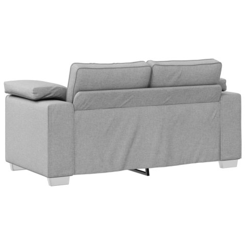 Sofa dwuosobowa Szary chmur 160 cm tkanina