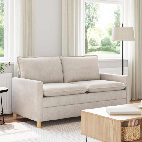 Sofa kremowy 156 x 81 x 87,5 cm Poliester