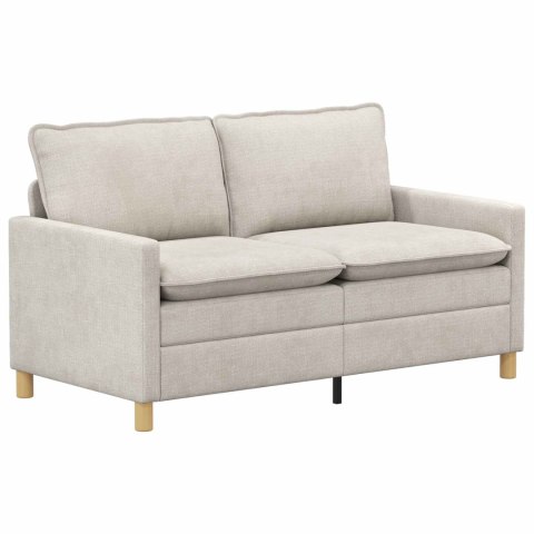 Sofa kremowy 156 x 81 x 87,5 cm Poliester