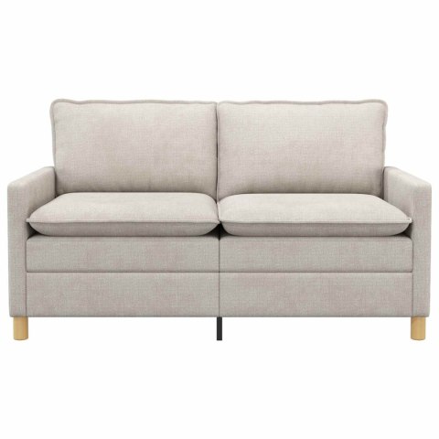 Sofa kremowy 156 x 81 x 87,5 cm Poliester