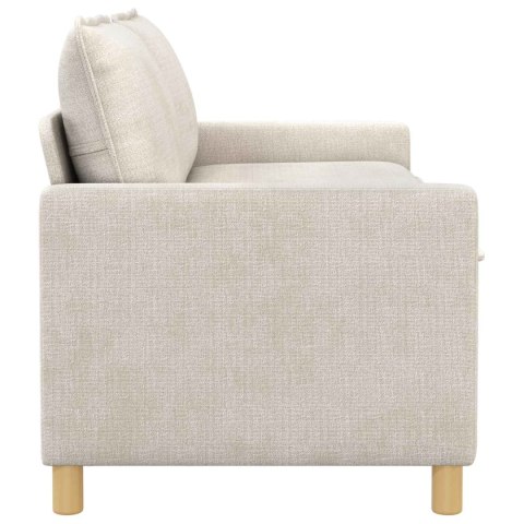 Sofa kremowy 156 x 81 x 87,5 cm Poliester