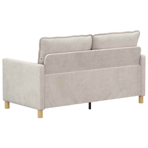 Sofa kremowy 156 x 81 x 87,5 cm Poliester