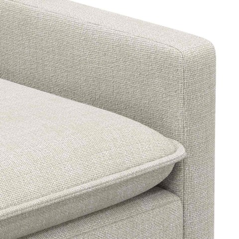 Sofa kremowy 156 x 81 x 87,5 cm Poliester