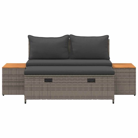 Zestaw sof na zewnątrz 4 -Seater 4 pcs 55 x 30 x 39 cm