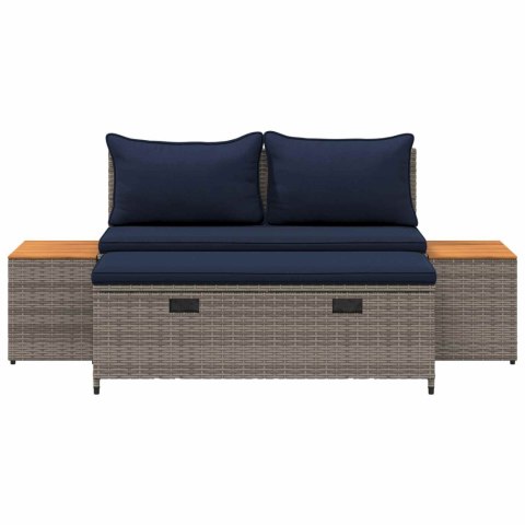 Zestaw sof na zewnątrz 4 -Seater 4 pcs 55 x 30 x 39 cm