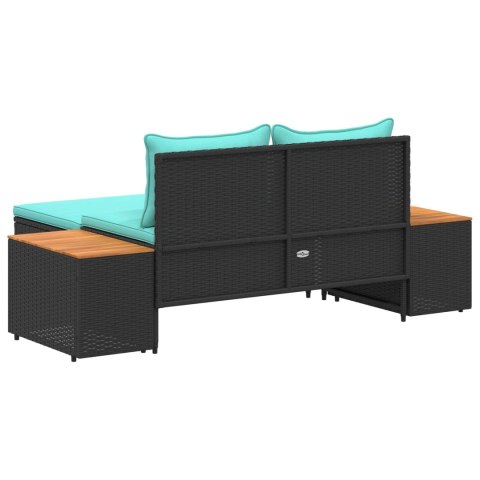 Zestaw sof na zewnątrz 4 -Seater 4 pcs 55 x 30 x 39 cm