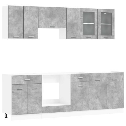 Zestaw szafek kuchennych Lyon 8 pcs 240 x 46 x 81,5 cm