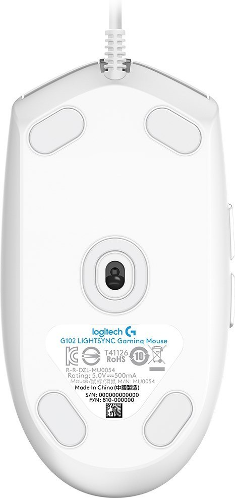 Mysz Logitech G102 Lightsync Wh