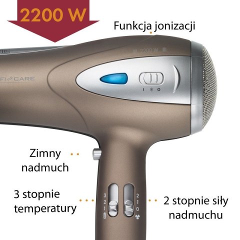 Suszarka do włosów PC-HTD 3113 PROFICARE brąz