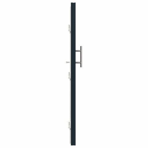 Drzwi Frontowe antracytowy 88 x 200 cm PVC