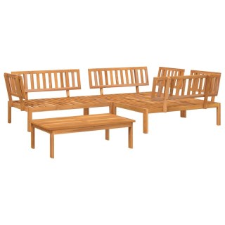 4-cz. zestaw wypoczynkowy do ogrodu, drewno akacjowe