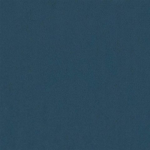 Łóżko kontynentalne, materac i LED, niebieski aksamit 140x190cm