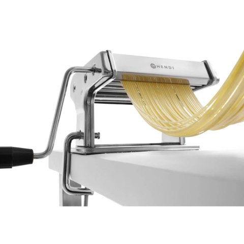 Ręczna maszynka urządzenie do makaronu tagliatelle fettuccine do 140mm Hendi 224830