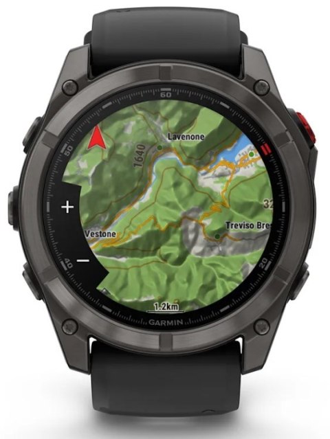 Zegarek Garmin Fenix 8, 51mm AMOLED czarny