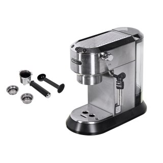 Ekspres kolbowy DeLonghi Dedica Style EC 685.M (1350W; kolor srebrny) (OUTLET)
