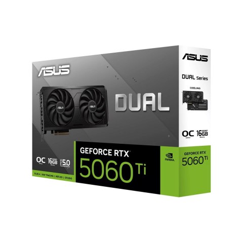 Karta graf. ASUS DUAL RTX 5060 TI 16GB OC EVO - BULK