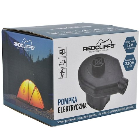 POMPKA ELEKTRYCZNA 12/230V 60W 3 ADAPTERY REDCLIFFS