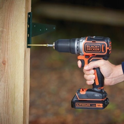 Wiertarko-wkrętarka 18V BL186KB-QW BLACK+DECKER