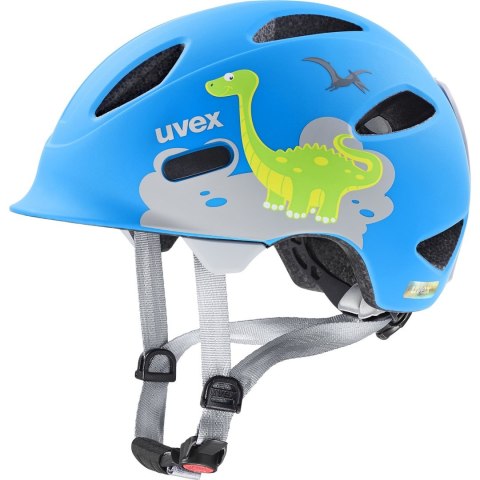 Kask rowerowy dziecięcy uvex oyo style dino blue matt 50-54