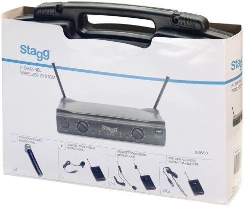 STAGG SUW 50 HH FH EU - Bezprzewodowy system UHF