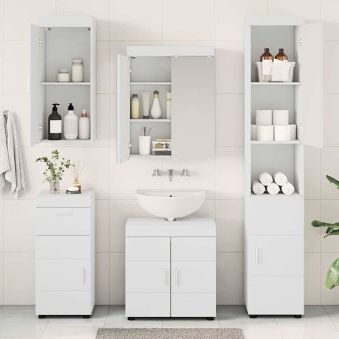 Zestaw mebli łazienkowych TULUM 5 pcs Biały 60 x 34 x 63 cm