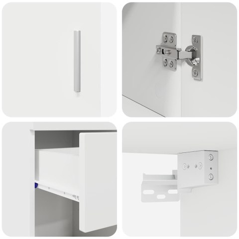 Zestaw mebli łazienkowych TULUM 5 pcs Biały 60 x 34 x 63 cm