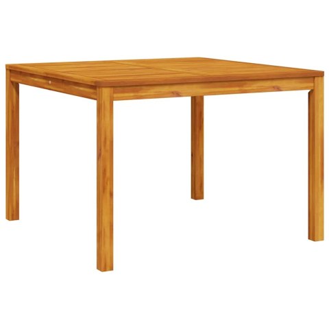 Zestaw do jadalni w ogrodzie 3 pcs Brązowy Lite Drewno Akacji