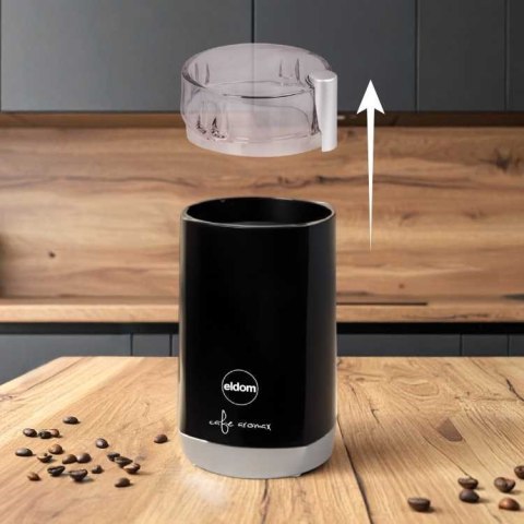 ELDOM MŁYNEK DO KAWY MK40 CAFRO 180W CZARNY