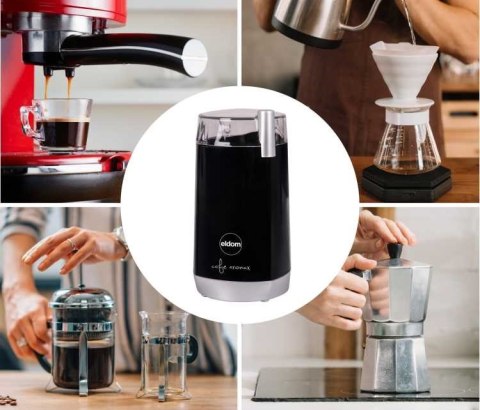 ELDOM MŁYNEK DO KAWY MK40 CAFRO 180W CZARNY