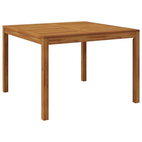 Zestaw do jadalni w ogrodzie 3 pcs Czarny Lite Drewno Akacji