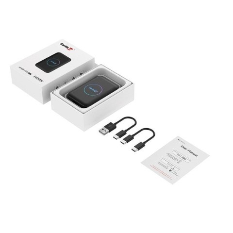 Carlinkit Adapter bezprzewodowy Lite S HDMI 4GB+32GB Android Auto/Carplay dla radioodtwarzaczy samochodowych czarny